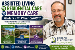 Read more about the article Assisted Living vs Residential Care vs Memory Care | What’s the Right Choice?